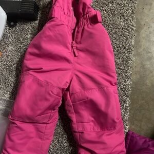 Cat & Jack Bright Pink Overalls